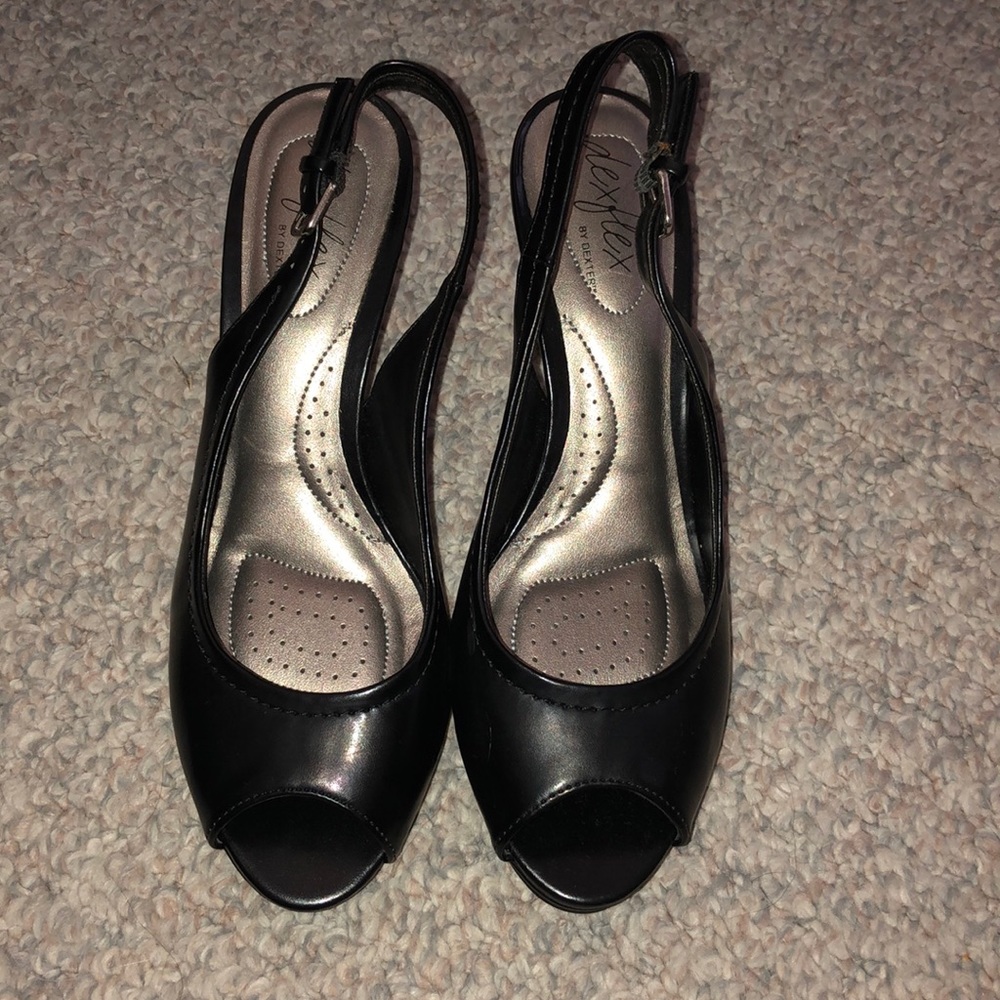 Black high heels